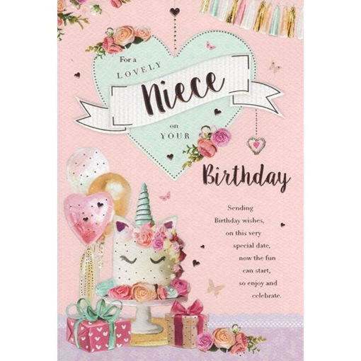 Picture of LOVELY NIECE BIRTHDAY CARD